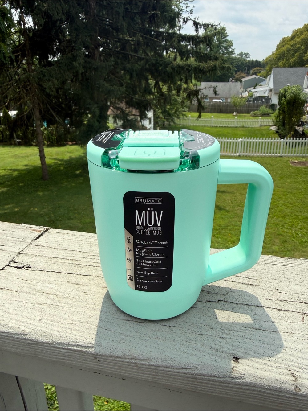 BruMate 15oz MÜV Insulated Coffee Mug - Mint